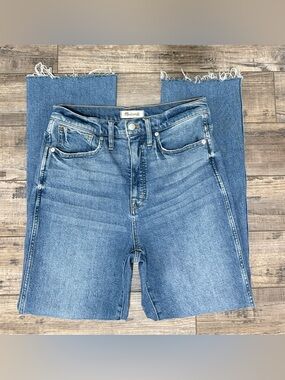 Madewell Women's Boot Cut Jeans Blue Wash 28 Tall